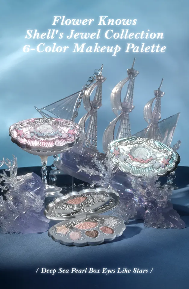 Flower Knows Shell's Jewel Collection 6-Color Makeup Palette