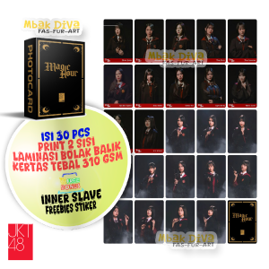 2 SISI Photocard Jkt48 Valentine event set isi 30 Pcs