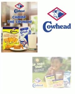 Cowhead Crispy Cheese Crackers 208g - Crispy cheese-flavored