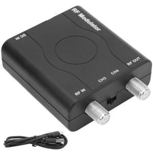 ตัวแปลงโคแอกเซียลโมเด็ม RF พร้อมการควบคุม PLL เหมาะสำหรับเอาต์พุต NTSC 1080P และระบบความบันเทิงในบ้านความถี่ VHF