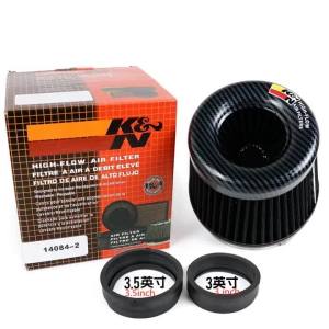 76MM 89MM 101MM (3 /3.5 /4 inch) Universal Car Air Cleaner Intake Filter