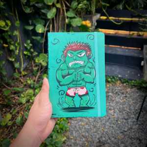 Buku Agenda Diary Catatan Note Book Karakter Kartun Superhero Marvel