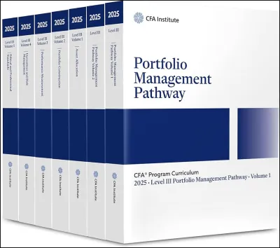CFA 2025 Curriculum Level 1 Box Set