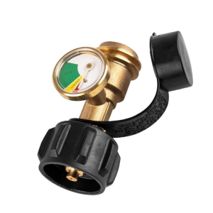 CHARMI Chống rò rỉ Đầu nối bình gas propan QCC1/Loại Có thể điều chỉnh Bộ chuyển đổi nạp lại bình propane Dụng cụ BBQ Chống bụi Bộ chuyển đổi nạp propan QCC1 Phụ kiện đổ đầy bình propan