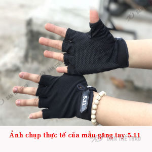 Găng tay lái xe tập gym chiến thuật siêu cấp - Bao tay gym hở ngón chống trượt thoáng khí