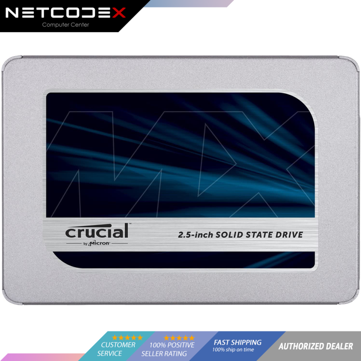 Crucial MX500 500GB 3D NAND SATA Inch Internal SSD up to 560MB