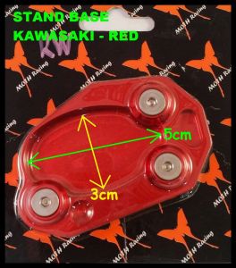 MOTH RACING STAND BASE KAWASAKI  / STAND ENLARGER - RED