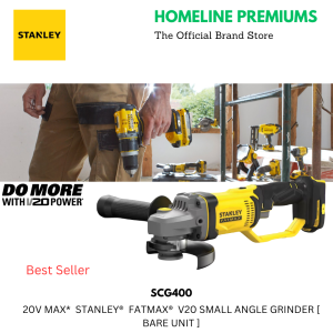 STANLEY SCG400 20V MAX*  STANLEY®  FATMAX®  V20 SMALL ANGLE GRINDER . BARE TOOL ONLY