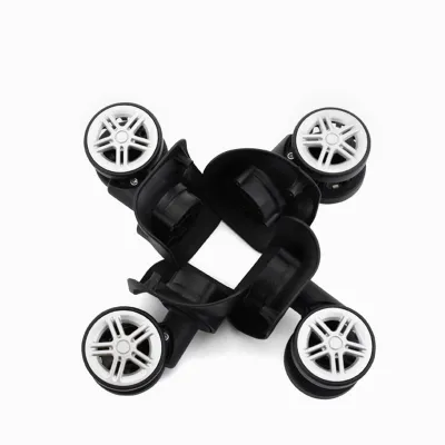 {SG} 4 PCS Luggage Wheel Trolley Case Wheel Replacement Luggage Accessories Replacement Travel Luggage Wheels FCSG1015