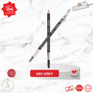 Viva Red-A Eye Brow Pencil with Spoolie & Sharpener - WATERPROOF BLENDABLE Pensil Alis