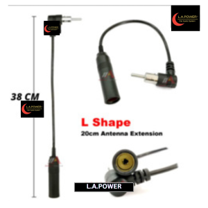 ANDROID EXTENSION CABLE SOCKET FOR CAR PLAYER ANTENNA FM AM SHAPE L