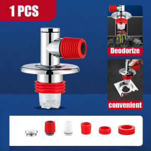 Sewage Pipe and Floor Drain Joint Docking Device Odor and Overflow Prevention 2-in-1 Drainage Pipe