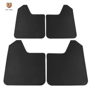 4pcs Car SUV Pickup Mud Flaps Plastics Rigidity Sprayability Classic Mudguards Fender Splash Guards Mudflaps Universal [Ueb Shop]