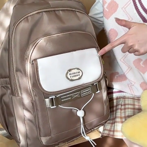 Ita Bag Backpack Large Capacity School Bag Lightweight Rucksack with Clear Display Designs Laptop Bag For Everyday Use