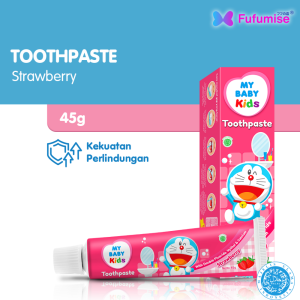 MY BABY KIDS Toothpaste 45g | With Double Fluoride Xylitol & Calcium | Pasta Gigi Anak-Anak