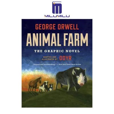 Animal Farm: The Graphic Novel: (Authorized Orwell Edition) Paperback by George Orwell Original English books
