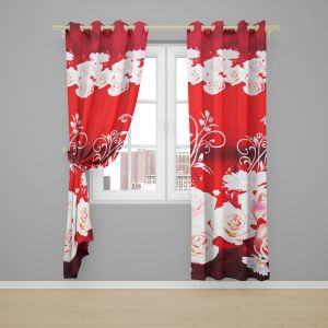 Gorden/hordeng jedela gorden pintu elegan ukuran Tinggi 225cm FREE hook&tali hordeng kordeng gordyn