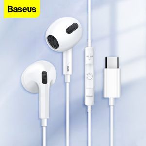 🥇✅SG READY STOCK✅Baseus H06 6D Stereo In-ear Earphone Headphones Wired Control Bass Sound Earbuds for iPhone Xiaomi Huawei 3.5mm Type c Earphones