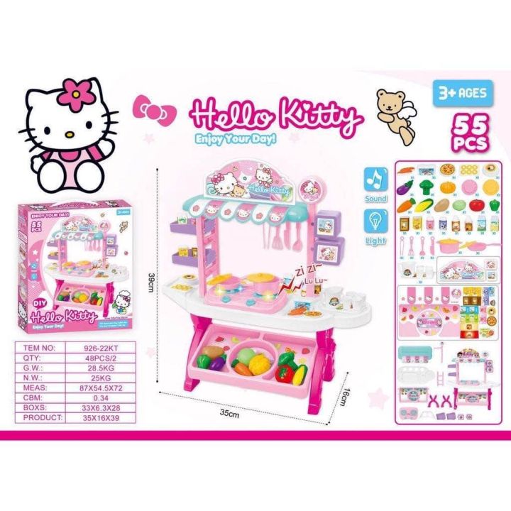 Character Mini Kitchen Simulation Play set for Children with