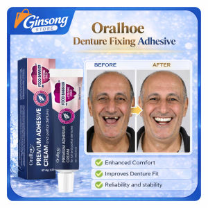READY STOCK Oralhoe Denture Fix Glue Strong Hold Anti Loose Cream Improves Comfort Daily Care