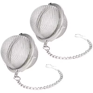 Tea Spice Strainer Seasoning Ball Mesh Herbal Ball Stainless Steel Teakettle Locking Tea Filter Reusable Soup Filter Ball