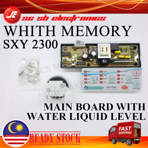 SXY2200 SXY2300 UNIVERSAL MAIN BOARD WITH WATER LIQUID LEVEL SENSOR WASHING MACHINE PCB BOARD