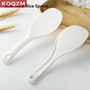 [COD] KOQZM KITCHEN Rice Scoop Stand-up Non-stick Rice Spoon Plastic Rice Cooker Spoon PP Rice Shovel Cooking Spoon Ladle Kitchen Utensils