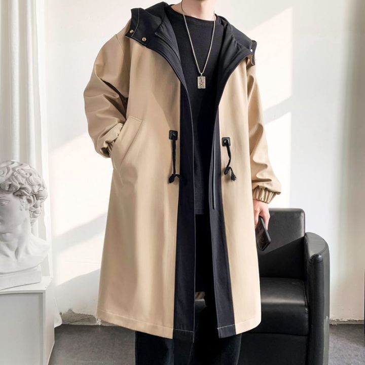 RBO Men's coat 2022 autumn winter new men's Korean fashion coat loose ...