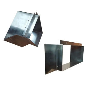 2025304   Stainless Steel Garbage Trash Chute Wall Back Mount Waste Cabinet Commercial Household