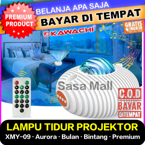 [COD] Lampu Tidur Proyektor UFO XYA-09 Kawachi XIMY Built in Music 240V 10W with Remote Flying Saucer Projector Lamp Moon Aurora Sleeping Ambience Light Laser Beam Sleep Remang Laz COD Bisa Bayar di Tempat Sasa Mall