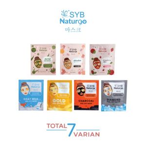 (SACHET) SYB Natur90 Peel Off Mask 10g Masker Wajah Naturgo Peel Off