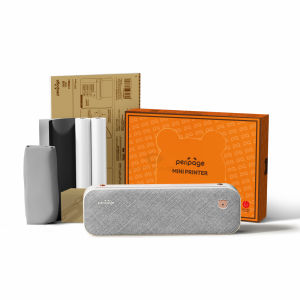PeriPage A40 203DPI GIFTBOX Printer Portable Thermal Wireless Mini Printer USB Android Bluetooth Home Office A4 Paper Document Printing PDF A40 MINI PRINTER