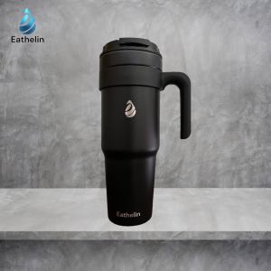 Eathelin 40oz (1200 ml) Metropolis Vacuum Insulated Tumbler with Leak Proof and 2-in-1 Lid