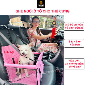 Ghế ngồi cho chó mèo trên ô tô Ghế ngồi ô tô cho thú cưng - Ghế trên xe cho chó có thể giặt lại
