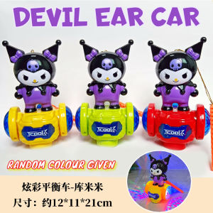 [MUSIC & LIGHT] Devil Ear Characters Spray Balance Car For Kids Boy Girls Gift Present 喷雾平衡车 *READY STOCK*
