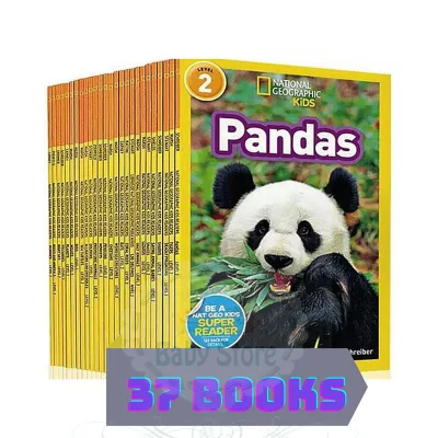 National Geographic Kids Pre-reader Level 1 Level 2 and Level 3 (137 books)