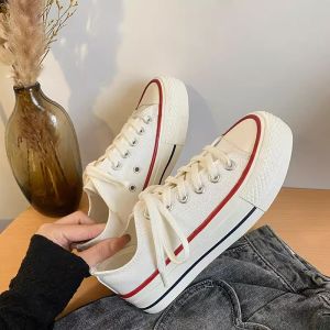 Spring and summer thin niche design casual breathable board shoes thick bottom canvas shoes women shoes hundred ladies casual shoes