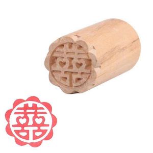 ZGNAY STUDIO Gỗ Hoa hình Máy làm bánh trung thu Áp lực tay Truyền thống Trung Quốc DIY Khuôn bánh quy Đồ nướng Tem niêm phong món tráng miệng Khuôn bánh trung thu