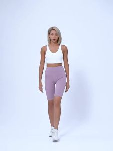 Lulu Nude Feel Sports Womens Tight Quick-Drying Knee Length Pants Fitness Running Belt Pocket Breathable Yoga Pants