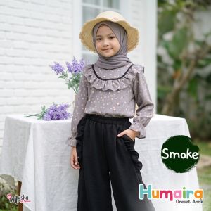One set Anak Perempuan Muslim HUMAIRA oneset untuk Anak Usia 1-8 thn by Mysha Kids Muslimah