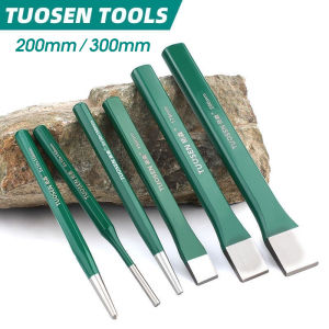 Pahat Beton Gepeng MEISTER Flat Shank Cold Chisel Pahat Beton 200mm/300mm
