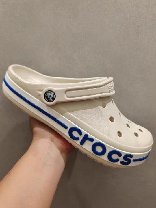 Crocs bayaband Slip Ons Unisex bone/white for man and woman