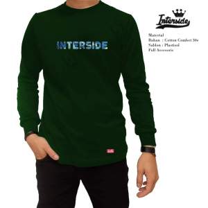 KAOS DISTRO LENGAN PANJANG BAHAN COMBED 30S / PAKAIAN PRIA / KAOS LONGSLEEVE
