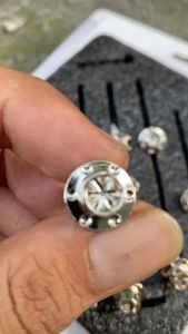 BAUT PROBOLT MIO BAUT PROBOLT FLOWER CVT FINO STAINLESS CROOM CHROME KRUM MIO SPORTY MIO SMILE SOUL KARBU FINO KARBU ORIGINAL THAILAND 1 SET