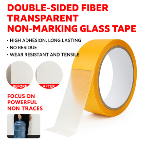 Double-Sided Carpet Tape High Viscosity Seamless Translucent Tape Mesh Cloth Base Fixation Tape
