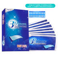 SG Stock 3D Teeth Whitening Strips White Gel Oral Hygiene Care Dental Bleaching Kit Toothpaste Bright White Jaundice Clean(14 Strips/7 Treatments). 