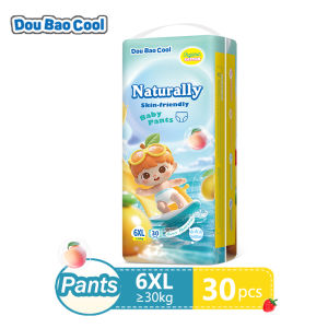 Doubaocool  XXXXXXL Diaper Pants 6XL 30Pcs Suit 32to38kg+ Weak Acid for Sensitive Baby