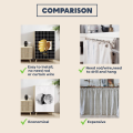 SUPERSAVE Self-Adhesive Cabinet Curtain Home Decor Kitchen Curtain Langsir Dapur Langsir Tirai Kabinet Dapur. 