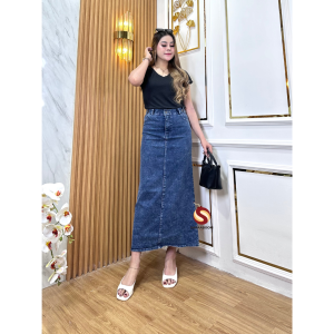 Sakaaboom Skirt Rok Snow Jeans Premium Rok Jeans Span