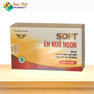 Soft Ăn Ngủ Ngon Kingphar Hộp 30v